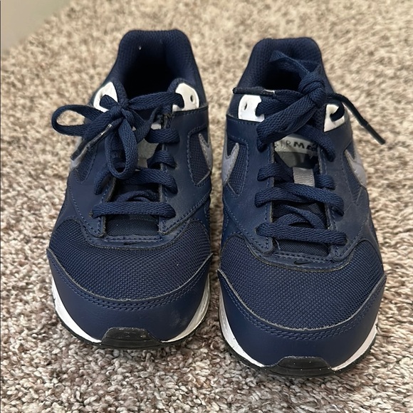 Kids Navy Sneakers - Picture 1 of 5